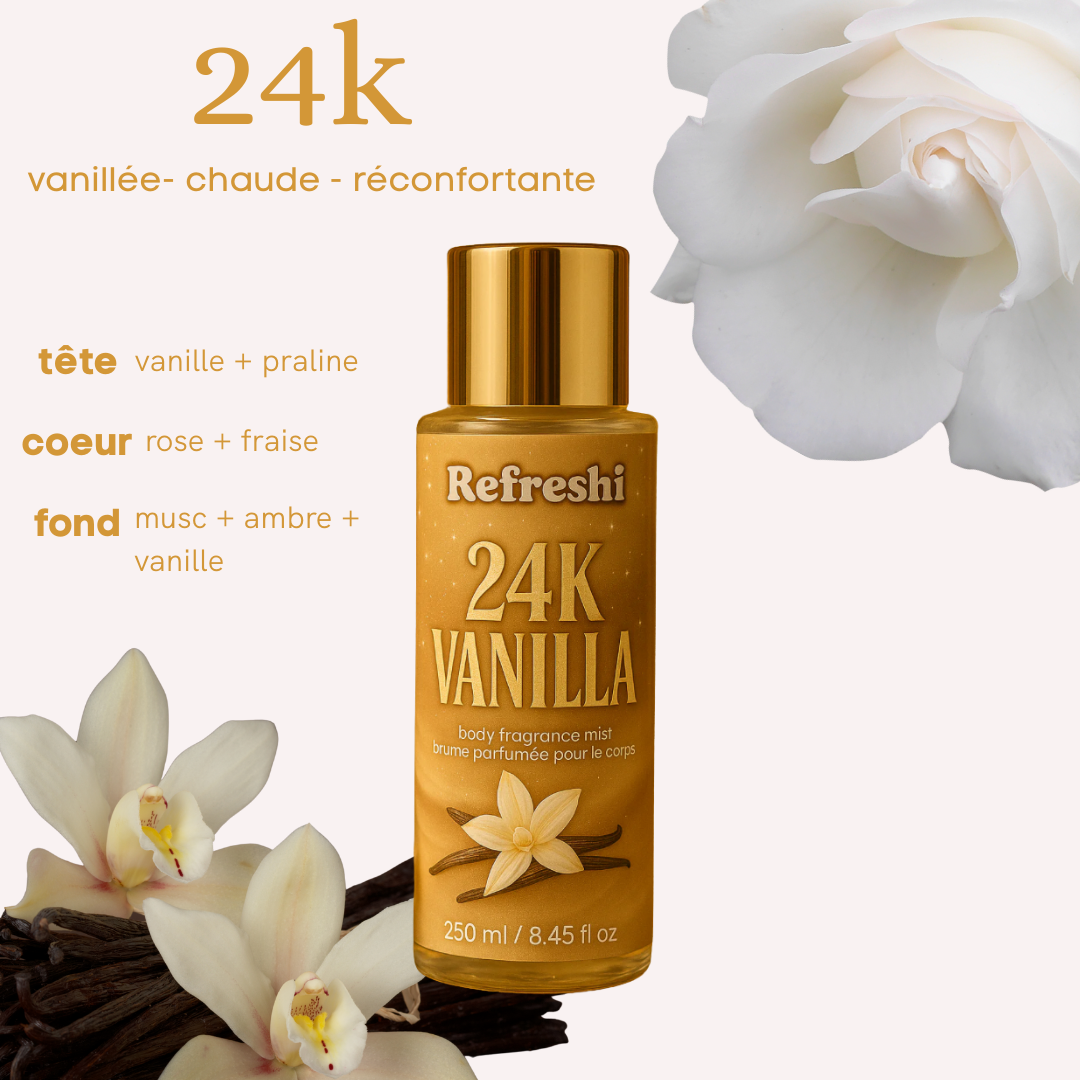 24k Vanilla Body Fragrance Mist