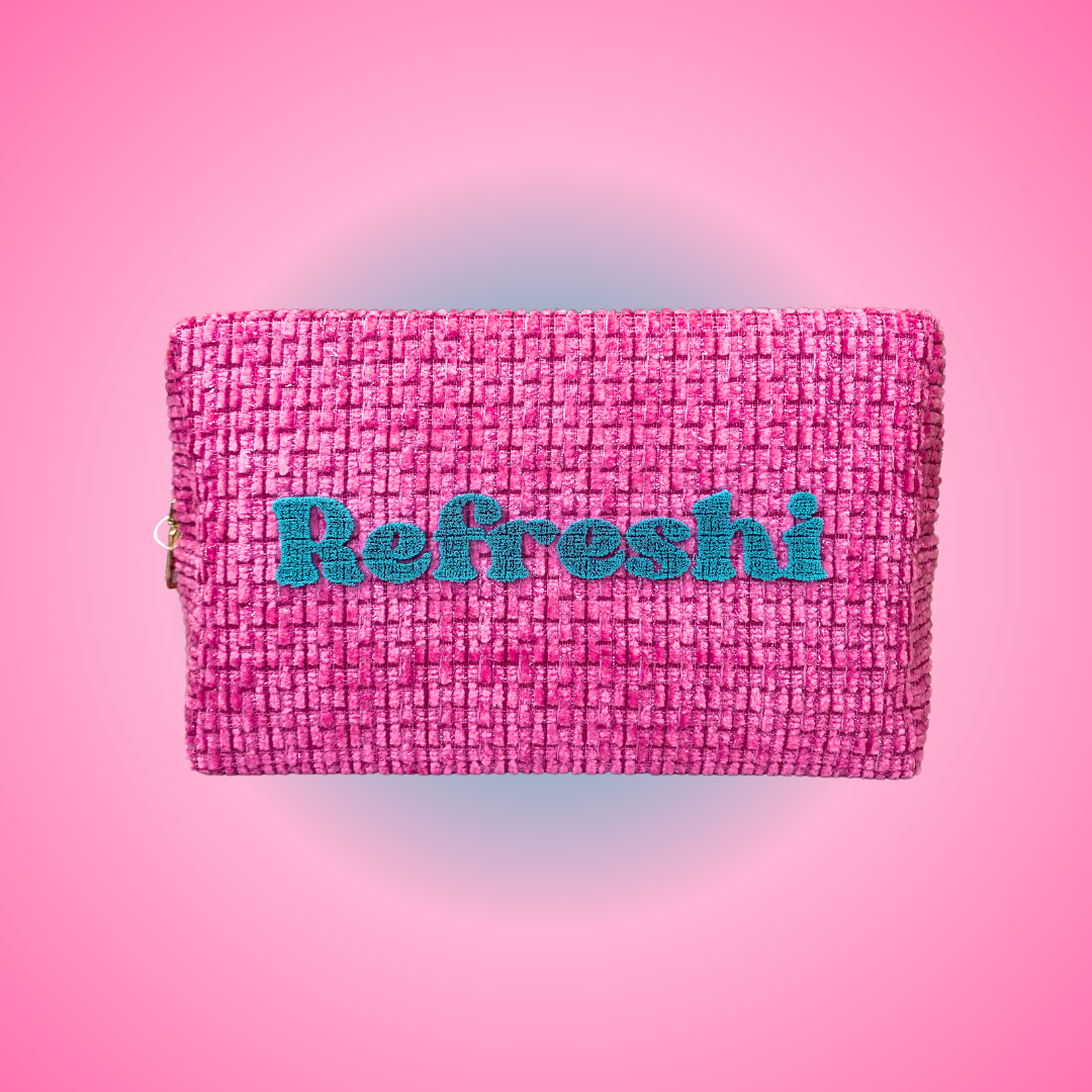 Corduroy XL Makeup Bag