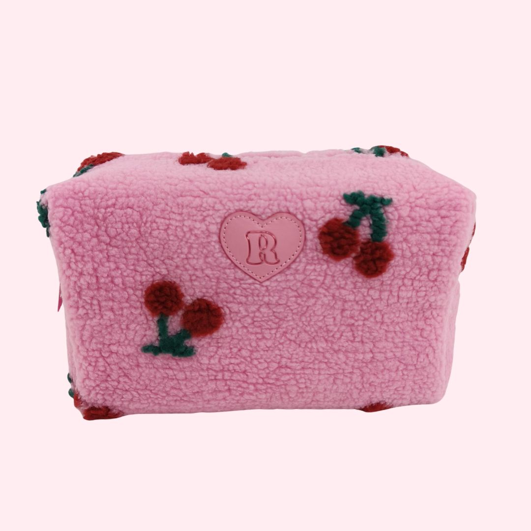 Cherry XL Makeup Bag
