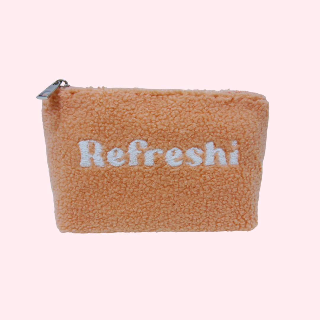 Popsicle Orange Makeup Bag