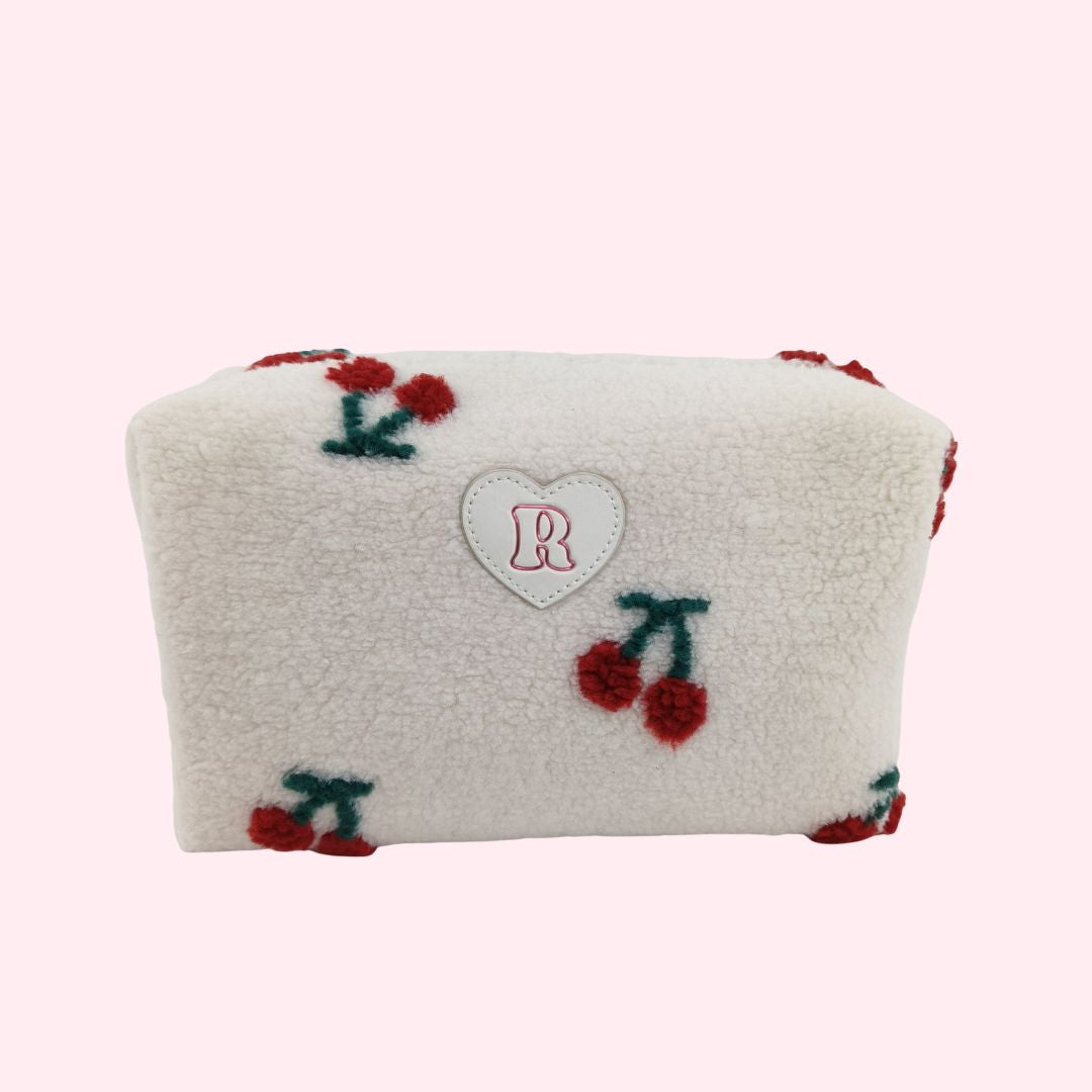 Cherry XL Makeup Bag