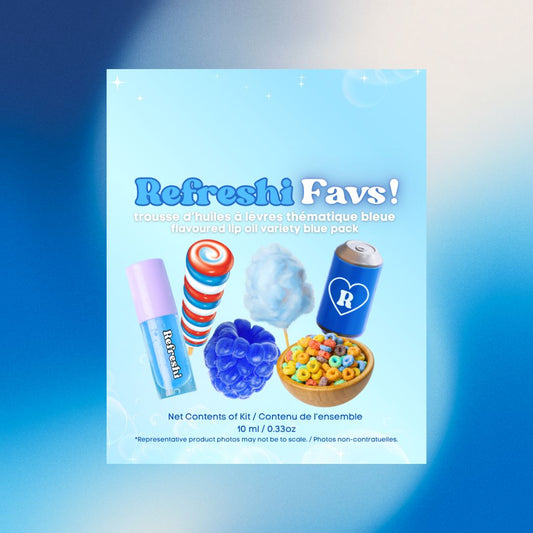 Refreshi Favs! Blue Lip Kit
