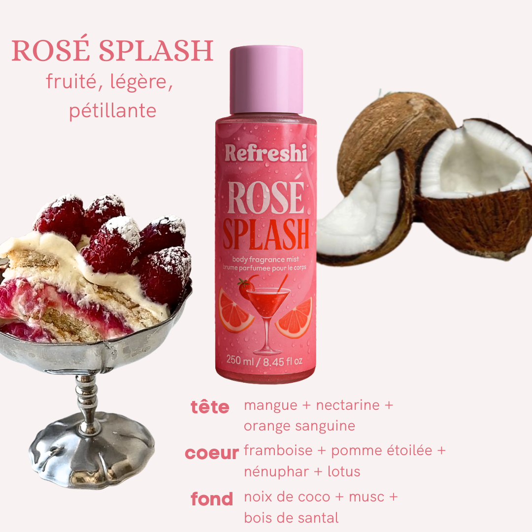Rosé Splash Body Fragrance Mist