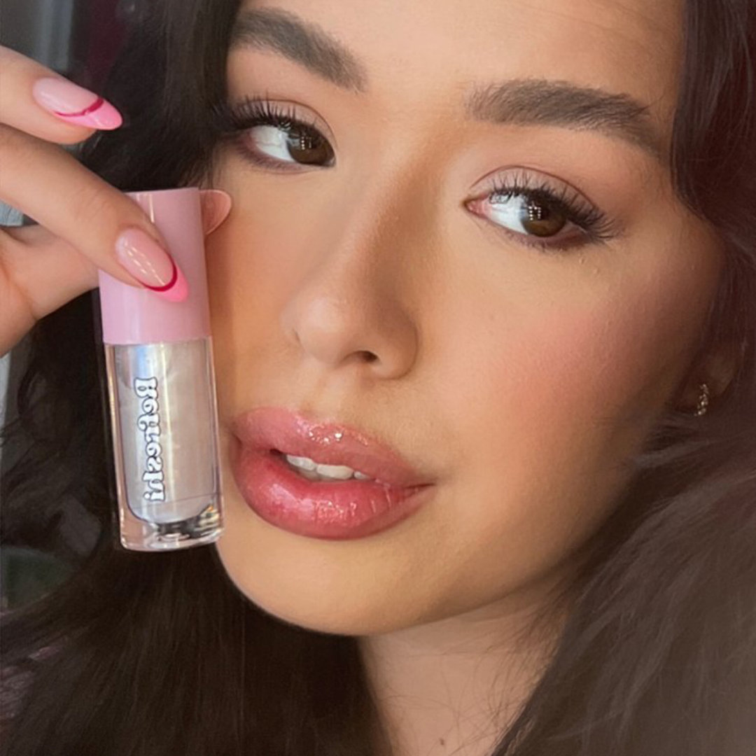 Champagne Holographic Lip Oil